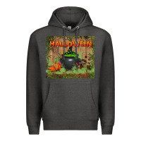 Charcoal Heather halloween tumbler Premium Hoodie - BundleAndBundleShop
