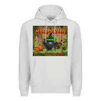 Dove Grey halloween tumbler Premium Hoodie - BundleAndBundleShop