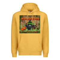 Mustard halloween tumbler Premium Hoodie - BundleAndBundleShop