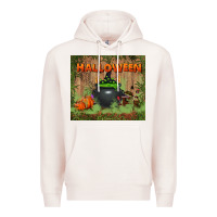 Pale Pink halloween tumbler Premium Hoodie - BundleAndBundleShop