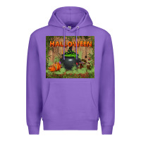 Purple halloween tumbler Premium Hoodie - BundleAndBundleShop