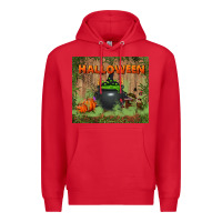 Red halloween tumbler Premium Hoodie - BundleAndBundleShop