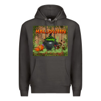 Smoke halloween tumbler Premium Hoodie - BundleAndBundleShop
