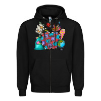 Black to teacher is to first love Zipper Hoodie - CowhideDigitalArt