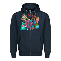 Navy to teacher is to first love Zipper Hoodie - CowhideDigitalArt