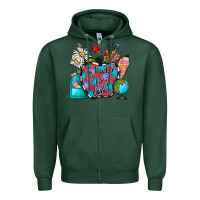 Sports Green to teacher is to first love Zipper Hoodie - CowhideDigitalArt