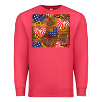 Cardinal america heart Premium Sweatshirt - Artiststas