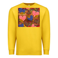 Lemon america heart Premium Sweatshirt - Artiststas