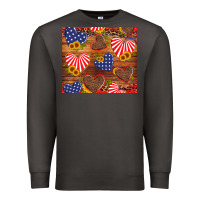 Smoke america heart Premium Sweatshirt - Artiststas