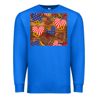 True Royal america heart Premium Sweatshirt - Artiststas