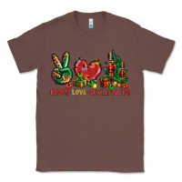 Chestnut Peace love Nutcrackers Classic Tee - NancyCooperArtShop