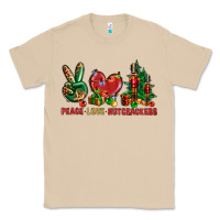 Mushroom Peace love Nutcrackers Classic Tee - NancyCooperArtShop