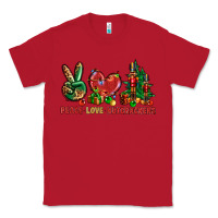 Red Peace love Nutcrackers Classic Tee - NancyCooperArtShop