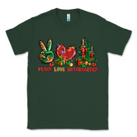 Sports Green Peace love Nutcrackers Classic Tee - NancyCooperArtShop