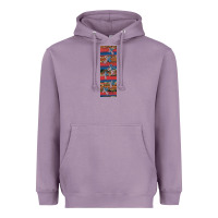 Lavender usa flag and cross penwraps Heavyweight Hoodie - Artiststas