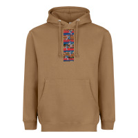 Toasted Coconut usa flag and cross penwraps Heavyweight Hoodie - Artiststas