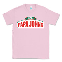 Bubblegum Pink product pizza papa jhons Classic Tee - minhPixels