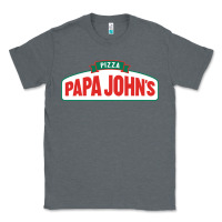Charcoal Heather product pizza papa jhons Classic Tee - minhPixels