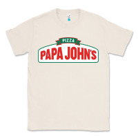 Natural product pizza papa jhons Classic Tee - minhPixels