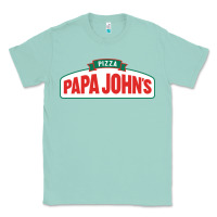 Seafoam product pizza papa jhons Classic Tee - minhPixels