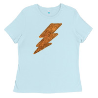 Baby Blue Western Vintage Pattern Lightning Ladies Tee - Bettercallsaul