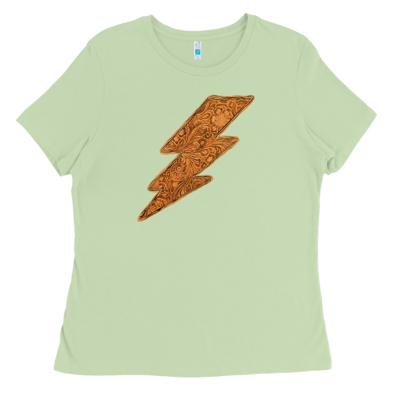 Western Vintage Pattern Lightning Ladies Tee by Bettercallsaul | Teevron