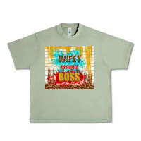 Oil Green wifey mama boss Urban Heavy Tee - TumblerDesignByShophia