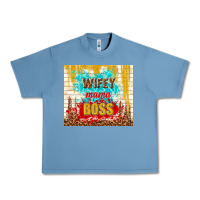 Pebble Blue wifey mama boss Urban Heavy Tee - TumblerDesignByShophia
