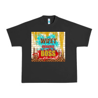 Pigment Black wifey mama boss Urban Heavy Tee - TumblerDesignByShophia
