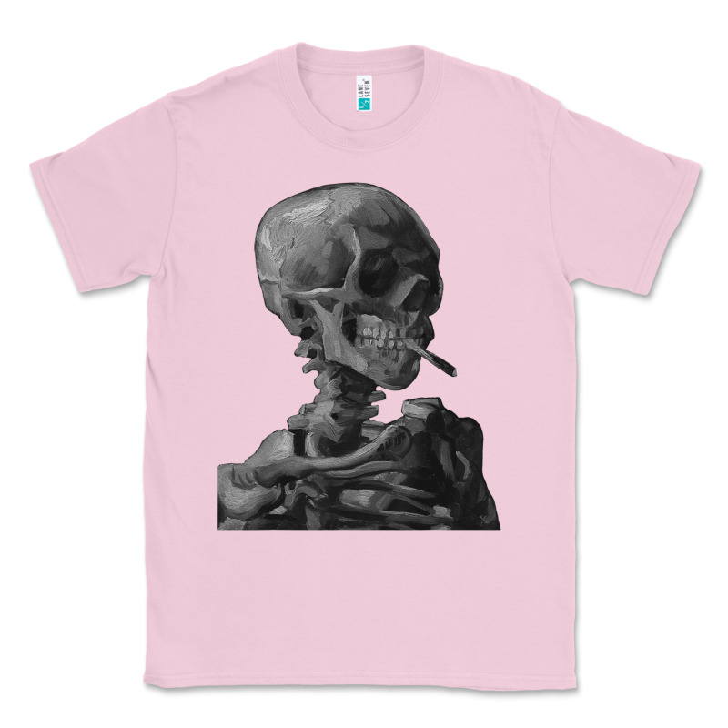 Vincent Van Gogh Skull Of A Skeletonvintage Halloween Skull Classic Tee by minhPixels | Teevron