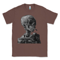 Chestnut Vincent Van Gogh Skull of a SkeletonVintage Halloween Skull Classic Tee - minhPixels