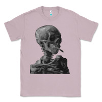 Lilac Vincent Van Gogh Skull of a SkeletonVintage Halloween Skull Classic Tee - minhPixels