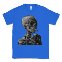True Royal Vincent Van Gogh Skull of a SkeletonVintage Halloween Skull Classic Tee - minhPixels
