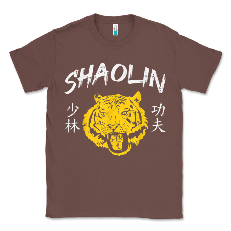 Tiger Shaolin Kung Fu Chinese Symbol Wushu Martial Arts Gift Classic Tee by minhPixels | Teevron