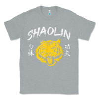 Heather Grey Tiger Shaolin Kung Fu Chinese Symbol Wushu Martial Arts Gift Classic Tee - minhPixels