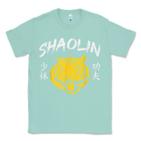 Seafoam Tiger Shaolin Kung Fu Chinese Symbol Wushu Martial Arts Gift Classic Tee - minhPixels