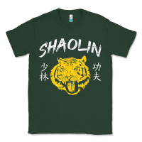 Sports Green Tiger Shaolin Kung Fu Chinese Symbol Wushu Martial Arts Gift Classic Tee - minhPixels