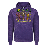 Cloud Purple im just here for the crawfish Vintage Hoodie - CowGirlArtShop