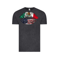 Vintage Black mexico usa lips Vintage Tee - TumblerDesignByShophia