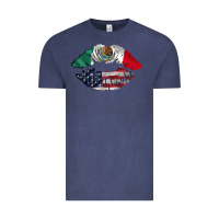 Vintage Denim mexico usa lips Vintage Tee - TumblerDesignByShophia