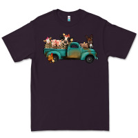 Plum farm animals truck Premium Tee - Jasminsmagicworld