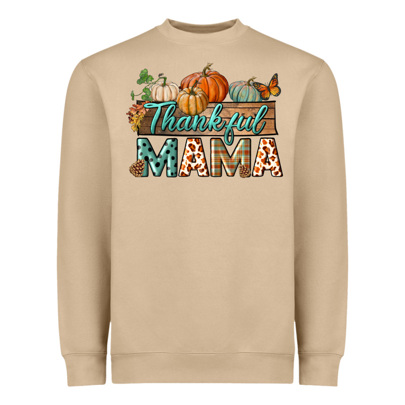 Thankful Mama Heavyweight Sweatshirt by BundleAndBundleShop | Teevron