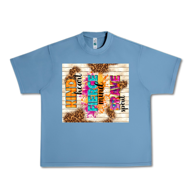Kind Heart Fierce Mind Brave Spirit Urban Heavy Tee by TumblerDesignByShophia | Teevron