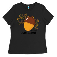 Black Welcome Autumn Ladies Tee - Bettercallsaul