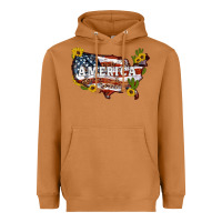 Meerkat usa map Heavyweight Hoodie - Artiststas