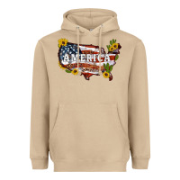Mushroom usa map Heavyweight Hoodie - Artiststas