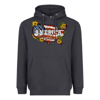 Smoke usa map Heavyweight Hoodie - Artiststas