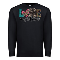 Black armed forces day love my soldier Premium Sweatshirt - Artiststas