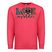 Armed Forces Day Love My Soldier Premium Sweatshirt | Teevron