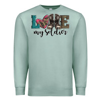 Seafoam armed forces day love my soldier Premium Sweatshirt - Artiststas